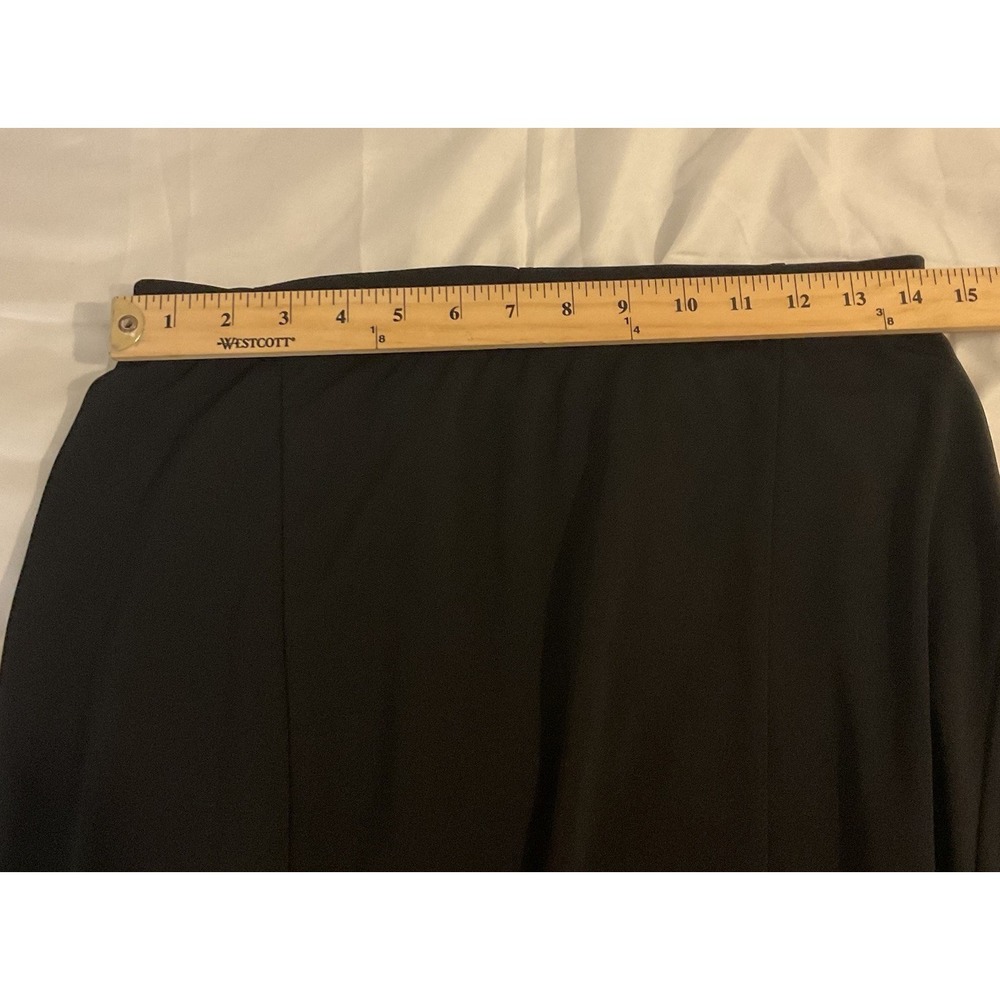 Emma James Lace Bottom Hem Midi Office Holiday Skirt - Picture 6 of 8